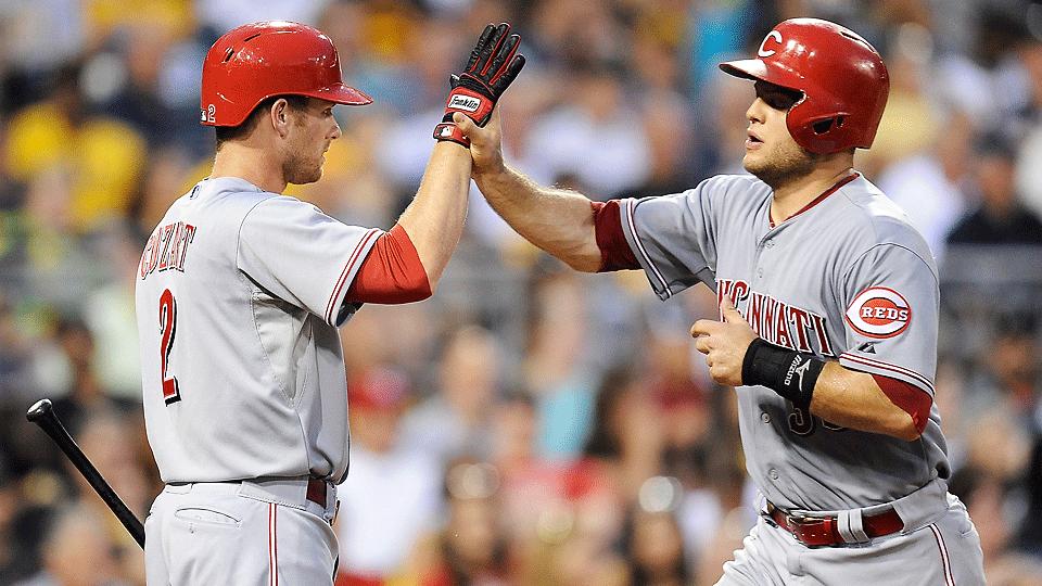 Eight straight hitters reach base as surging Reds rout Pirates - Sports ...