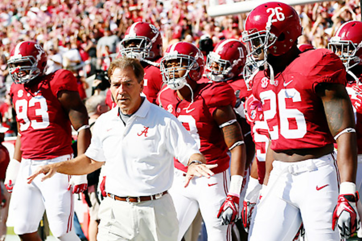 Week 12 College Football Odds Lines Point Spreads Alabama