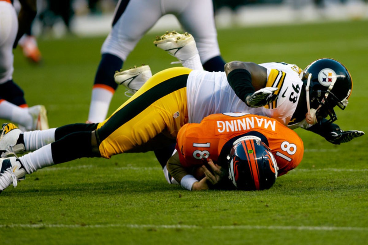 LaMarr Woodley represents Pittsburgh Steelers on All-Fundamentals Team 