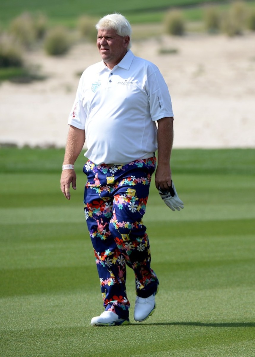 John Daly And His Shamrock Golf Pants 