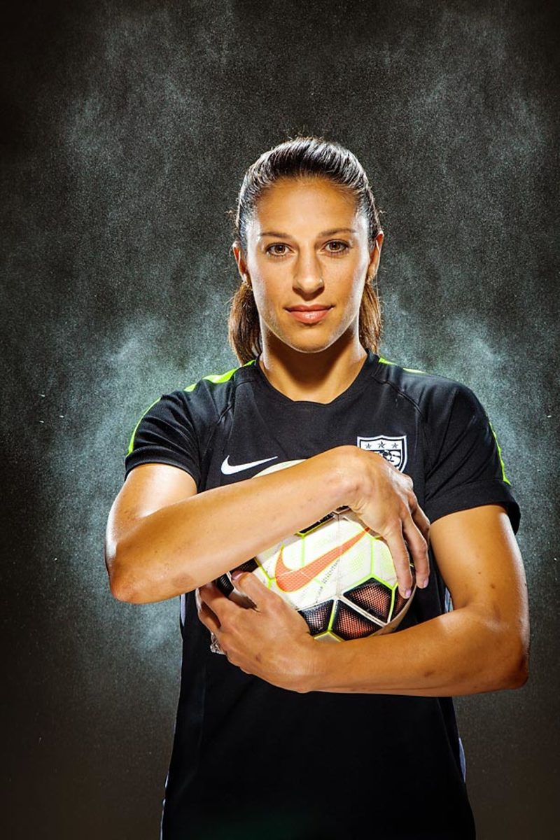 Carli Lloyd USWNT World Cup midfielder determined as they come