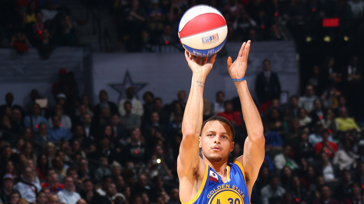 Steph Curry Wins NBA Three-Point Contest - Sports Illustrated