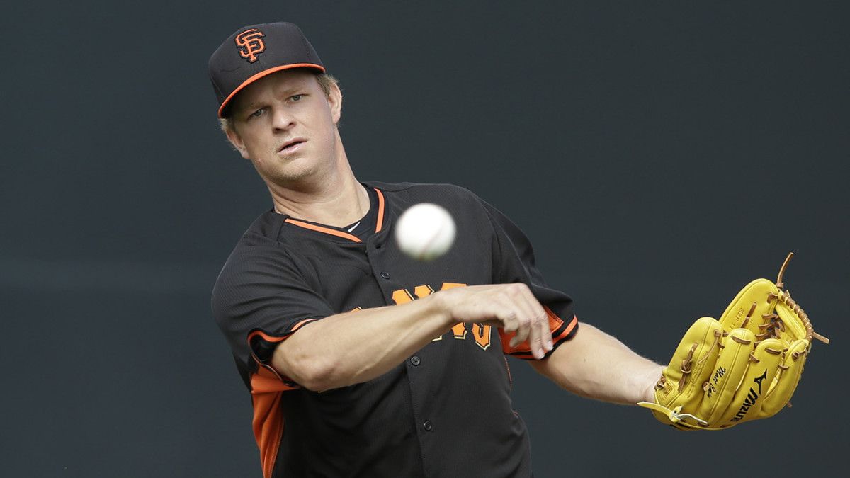 Giants' Matt Cain hit in pitching arm by line drive - Sports Illustrated