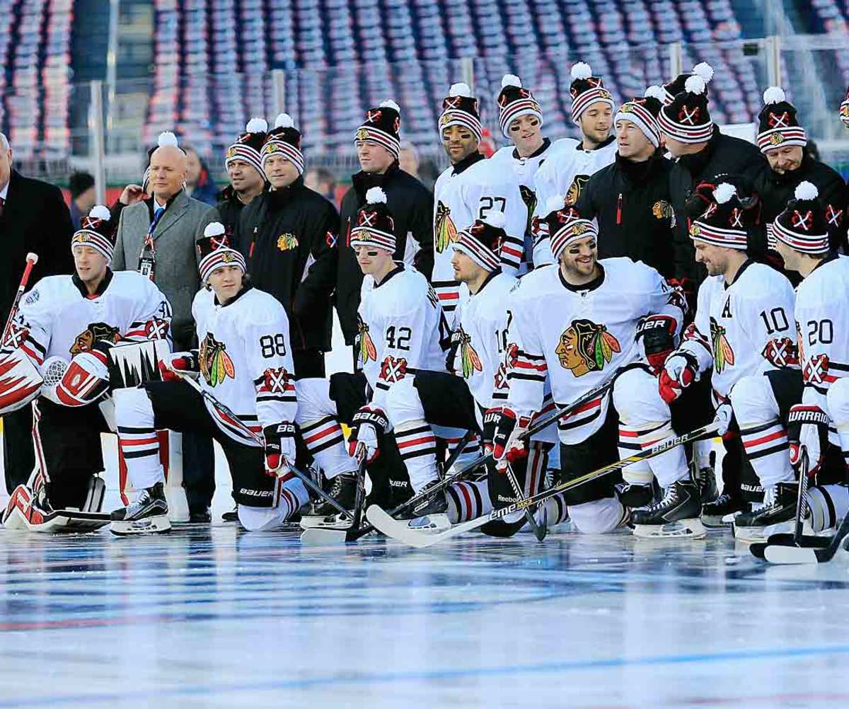 How the Bruins, Blackhawks Winter Classic jerseys came to be - Sports  Illustrated