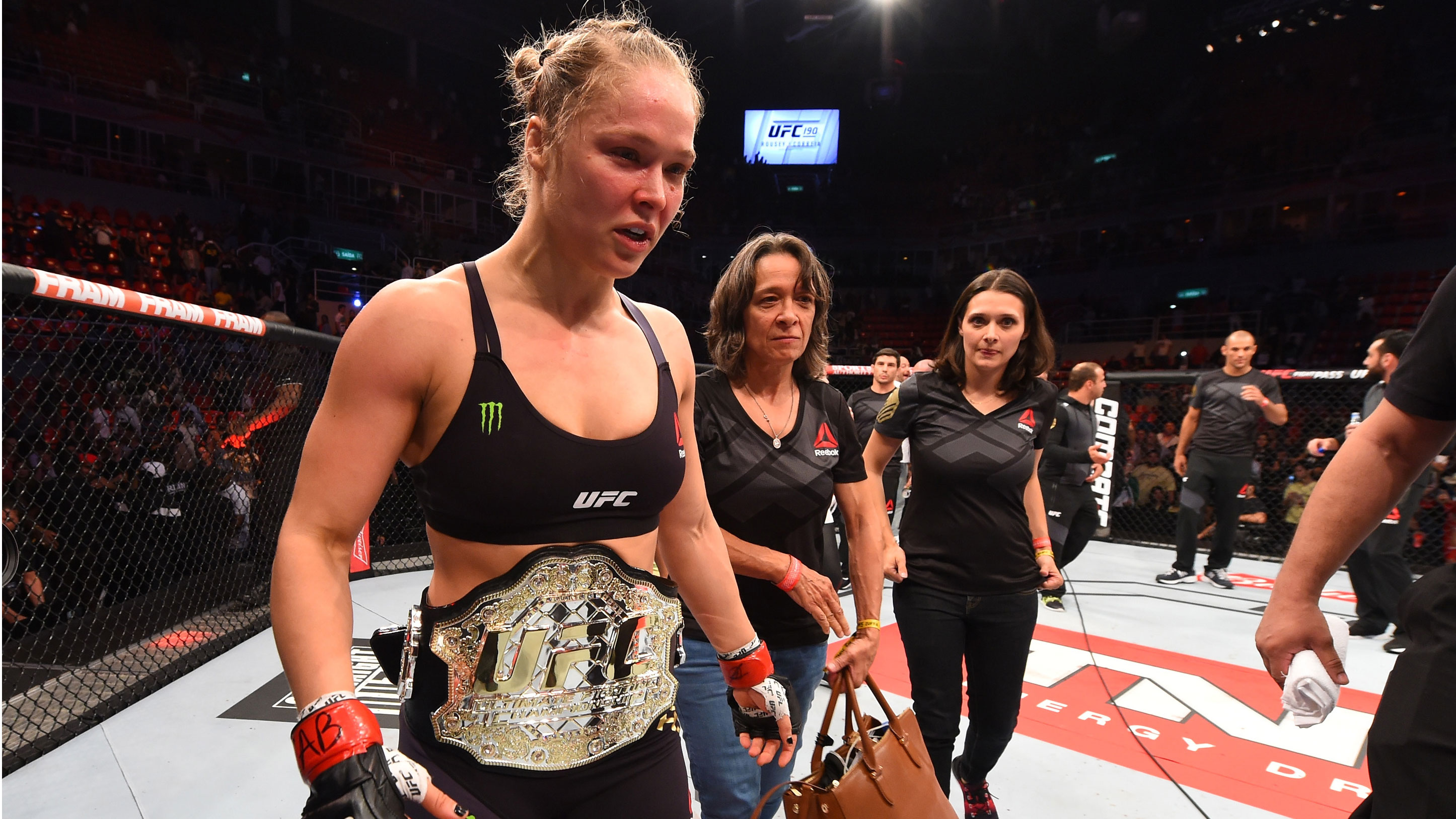 Ufc 190 Ronda Rousey Tells Bethe Correia Dont Cry After Ko Sports Illustrated 