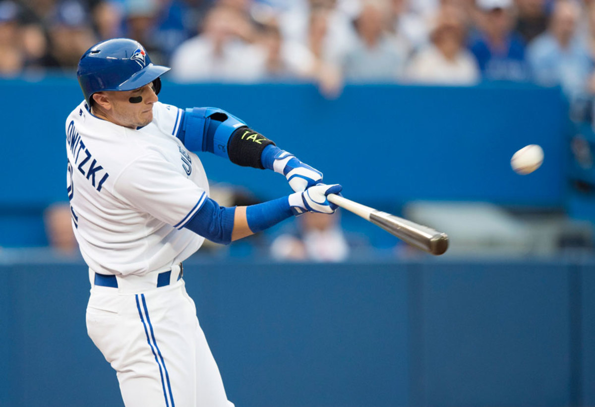 Troy Tulowitzki Gets Three Hits, Including a Home Run, in Blue