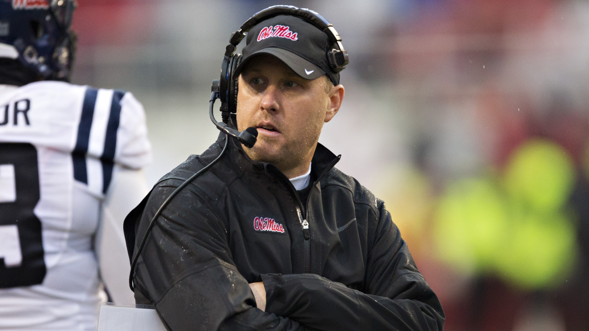 Ole Miss football coach Hugh Freeze: Change Mississippi flag - Sports ...