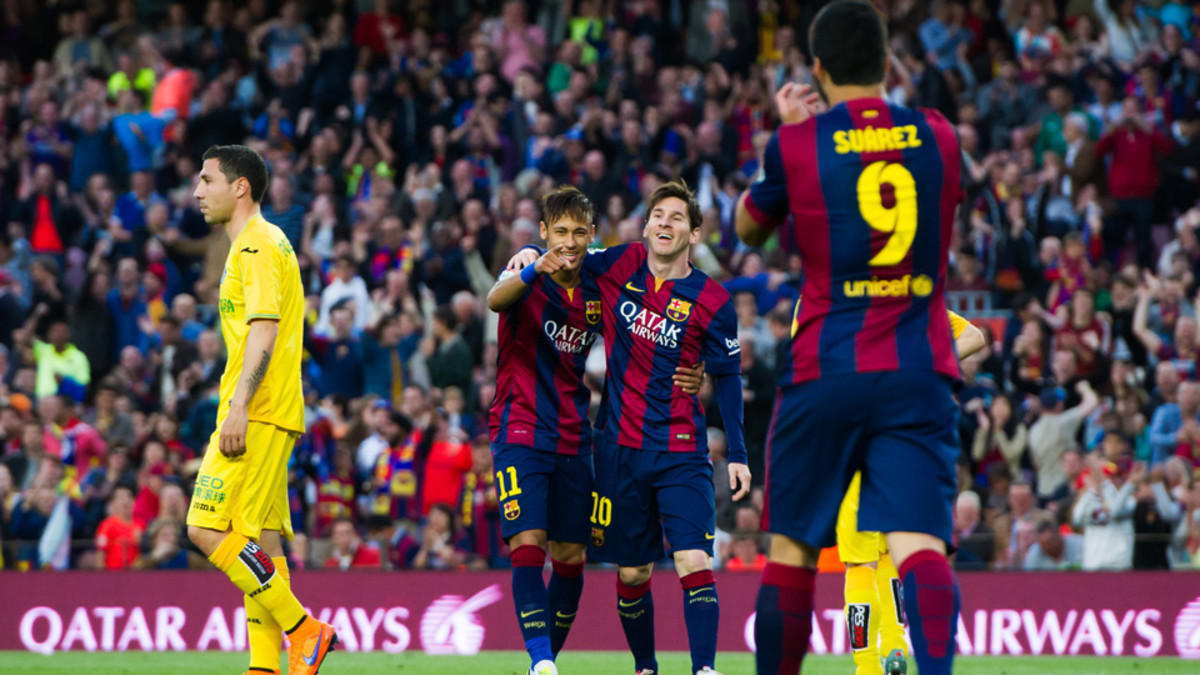 Watch: Messi, Suarez, Neymar, Xavi get all the goals and assists