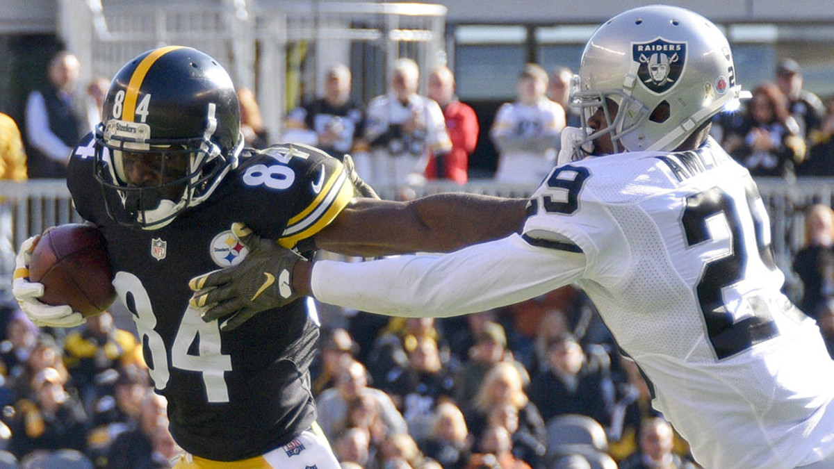 Antonio Brown Highlights from Career-High 284-Yard Game!, Raiders vs.  Steelers