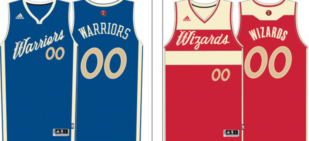 Hey, the NBA Christmas jerseys for 2015 aren't bad