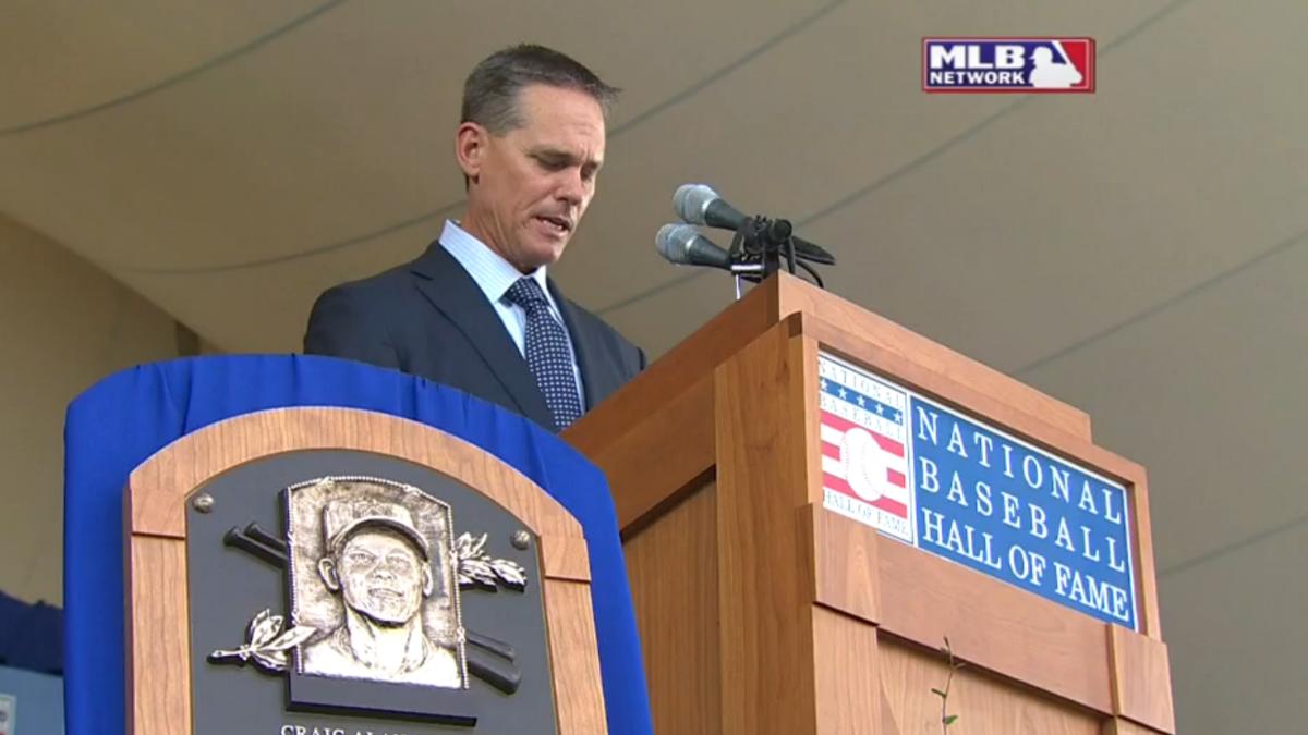 Craig Biggio salutes LI roots in Hall of Fame speech - Newsday