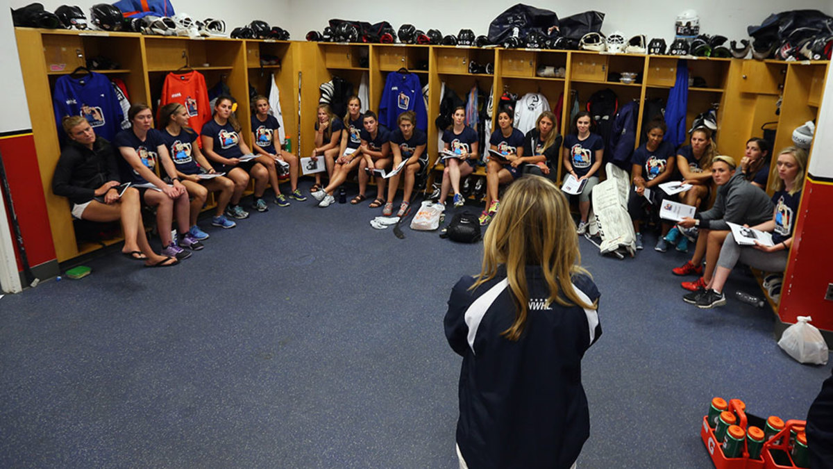 The NWHL, the first professional hockey league for women, takes the ice on ...