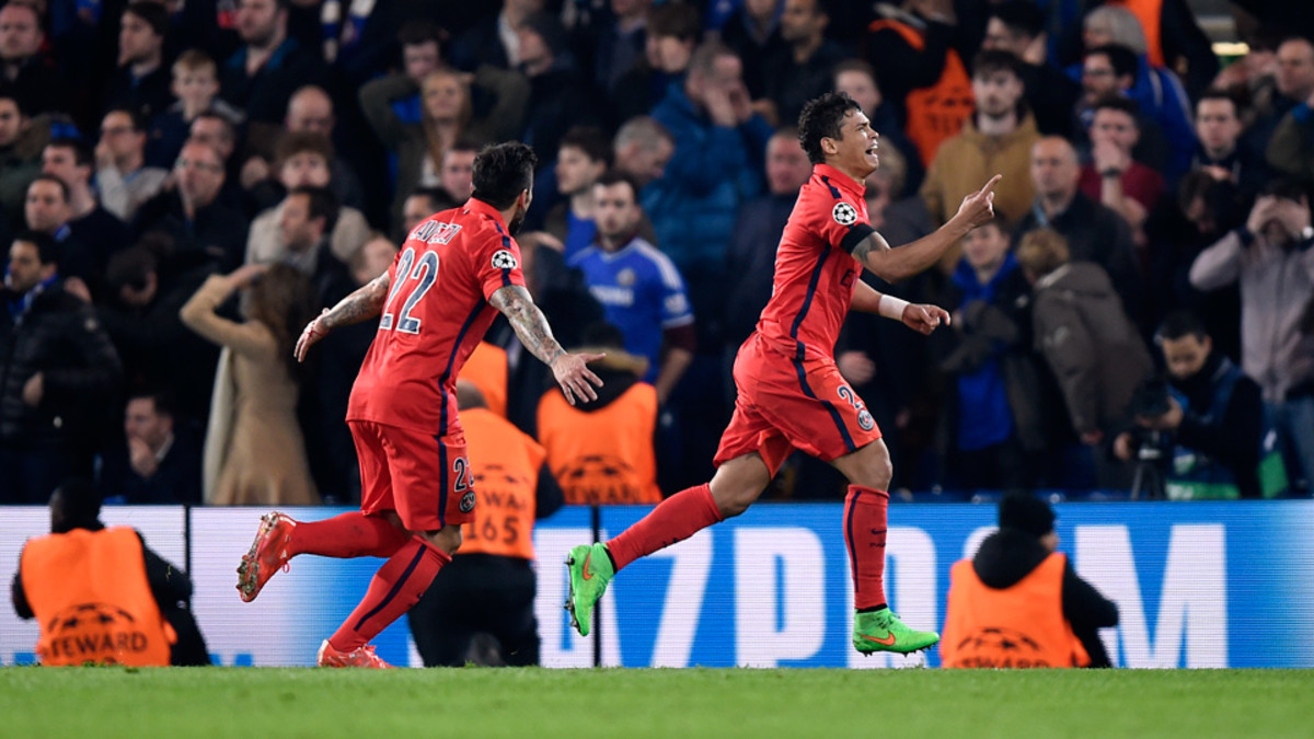 Champions League: Thiago Silva lifts PSG, ousts Chelsea in London