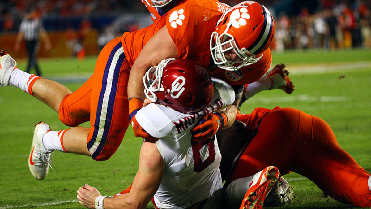  Clemson  beats Oklahoma in Orange  Bowl behind powerful 