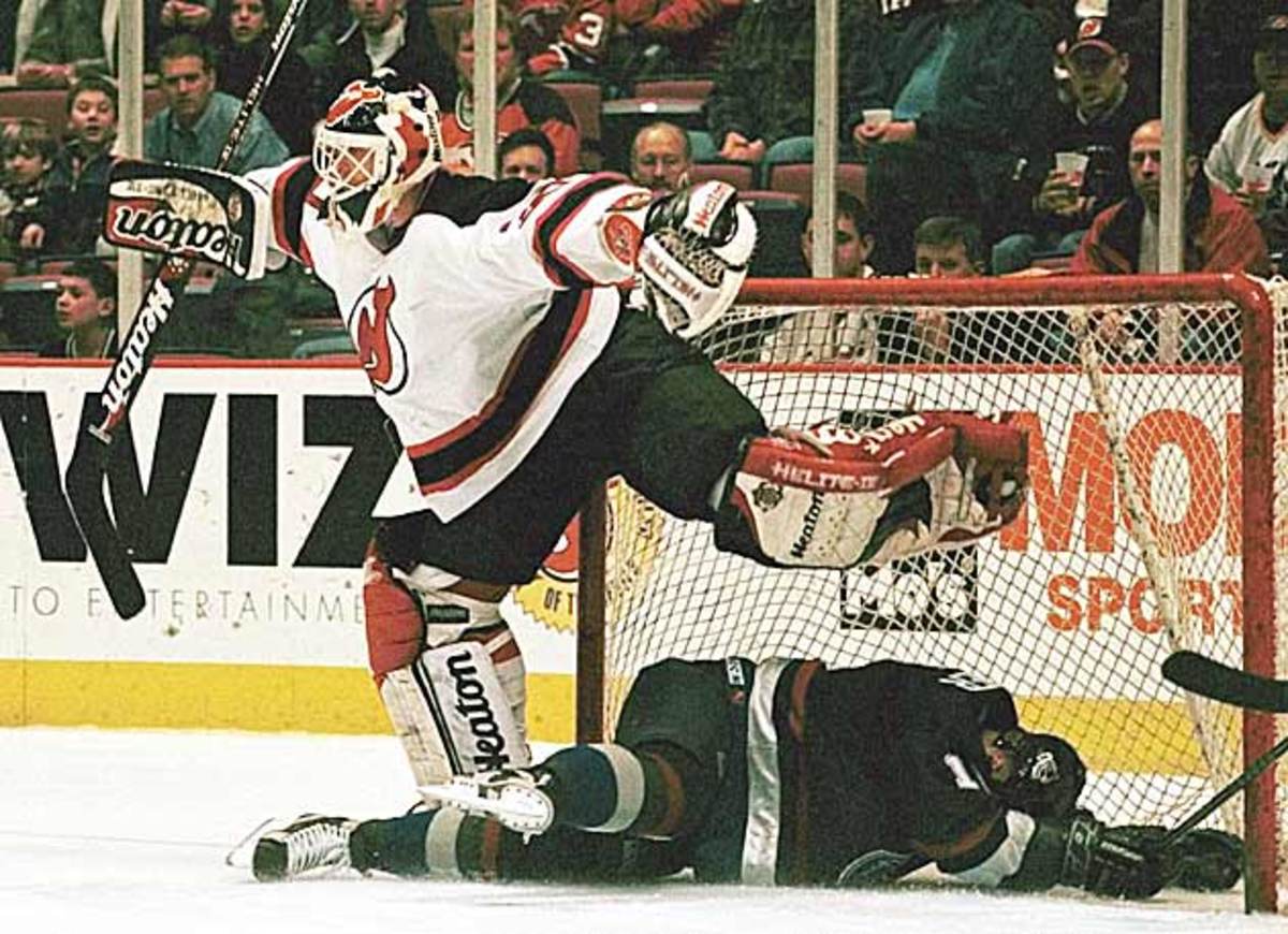 Devils' Martin Brodeur remembers NHL debut 20 years ago Monday 