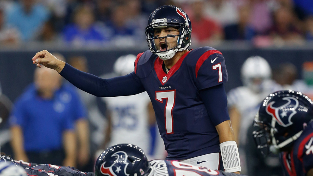 It's official: Hoyer named starting QB for Texans