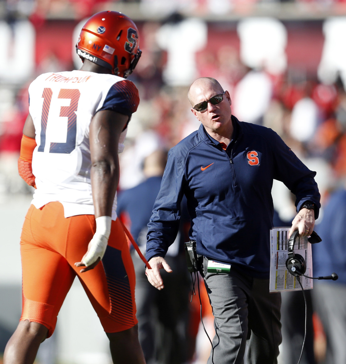 Syracuse fires coach Scott Shafer after 8th straight loss - Sports ...