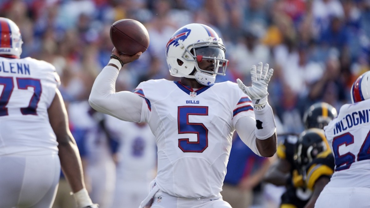 Tyrod Taylor out of Buffalo Bills' Sunday clash with Jacksonville