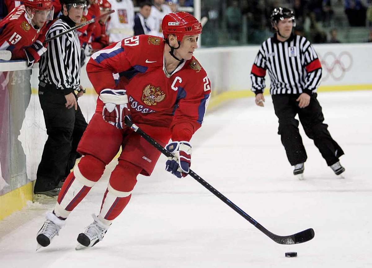 Russian national team roster for the Swedish Hockey Games