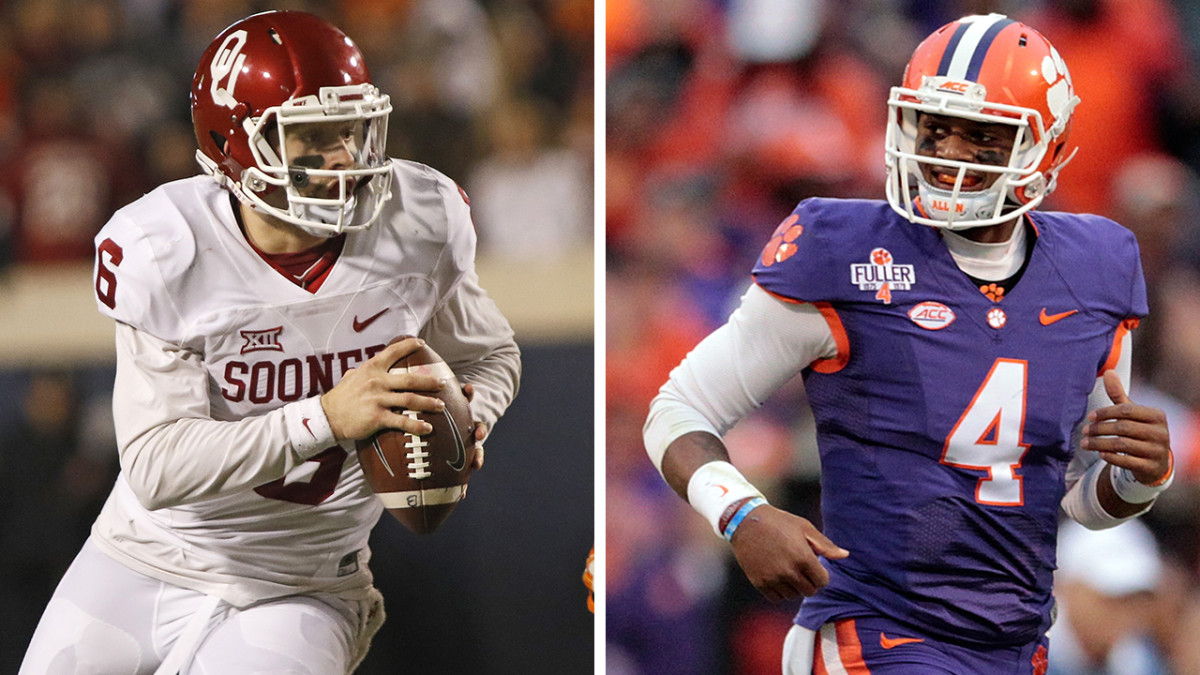 Oklahoma vs. Clemson: Baker Mayfield, Deshaun Watson face off in Miami ...