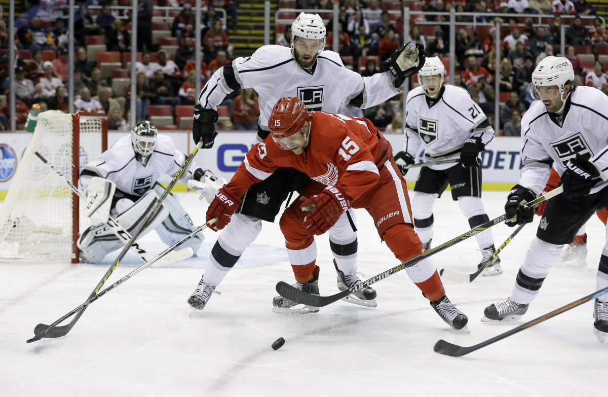 Tatar, Green and Larkin lift Red Wings over Kings - Sports Illustrated