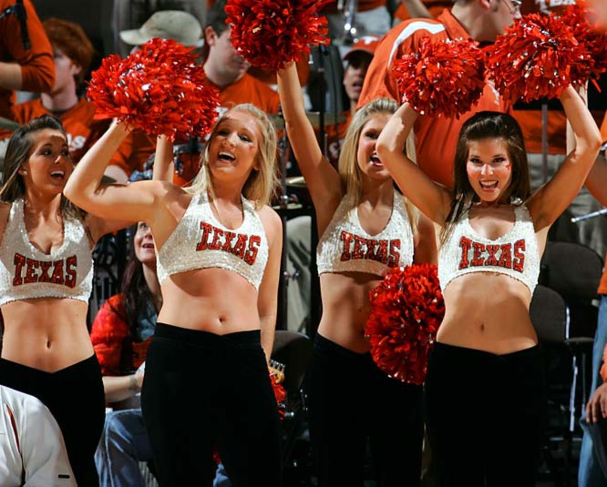Texas Longhorn Cheerleaders Sports Illustrated