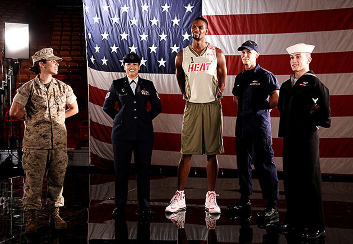 Miami Heat's new alternate uniform has military theme - Sports Illustrated