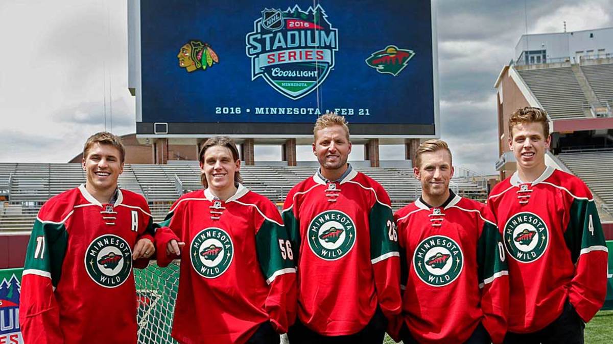 LOOK: Minnesota Wild unveil 2016 Stadium Series jerseys