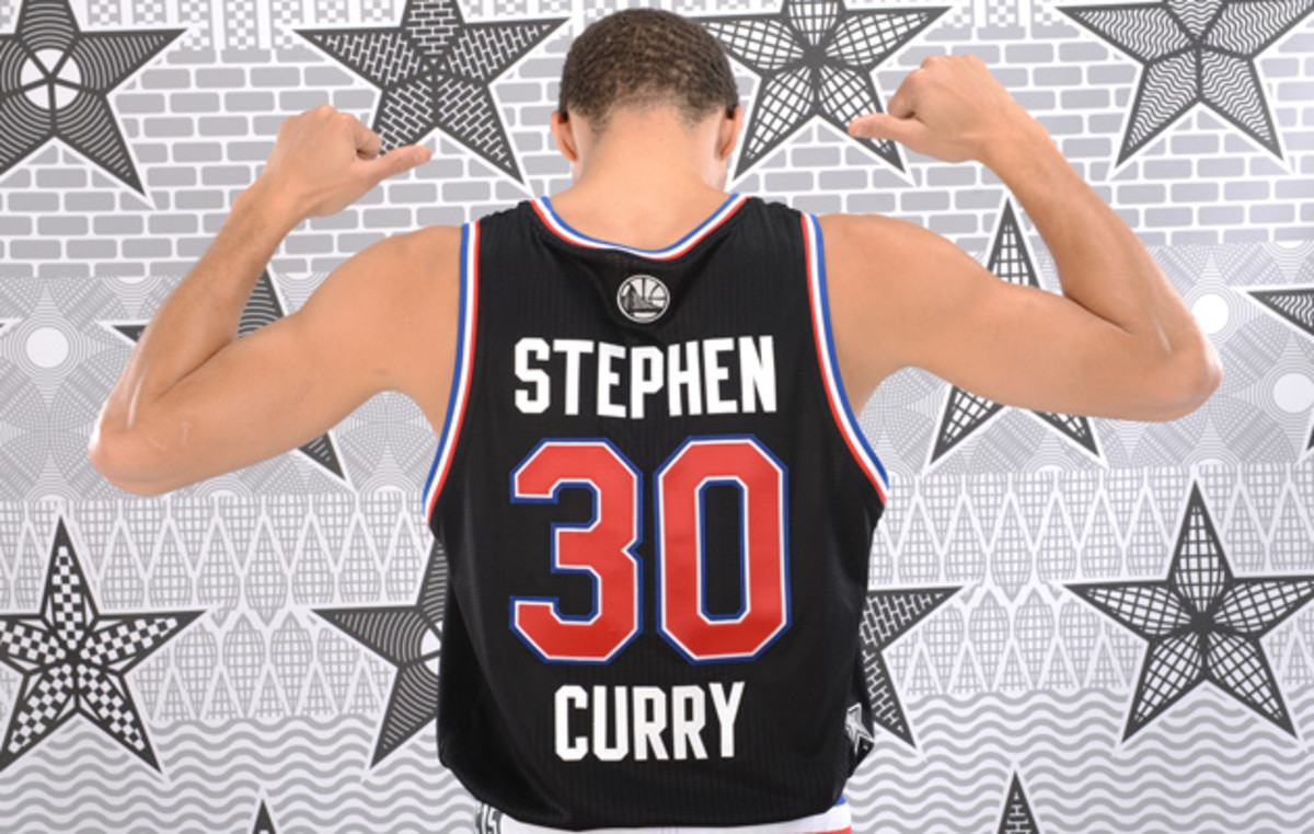 Steph Curry 2015 NBA All Star Jersey