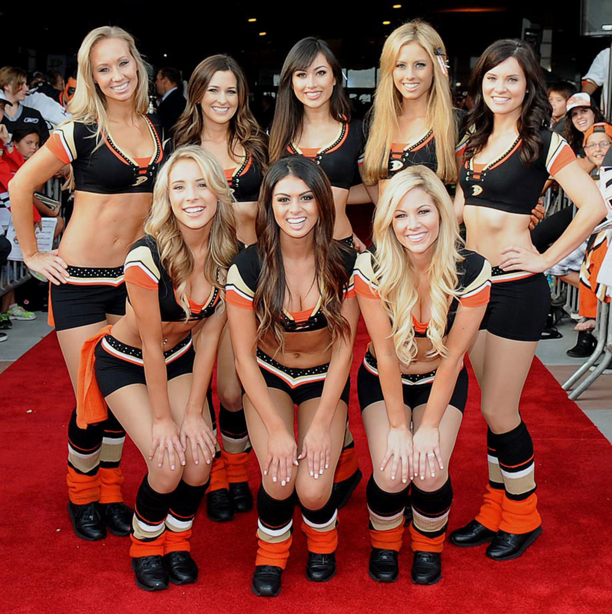 Anaheim Ducks Power Players (Ice Girls) - Sports Illustrated