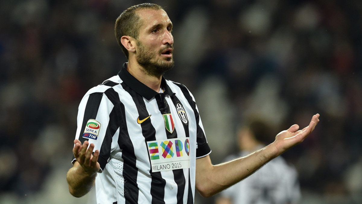 Champions League: Juventus's Giorgio Chiellini out vs. Barcelona ...