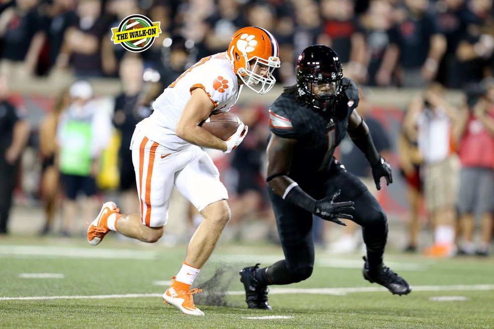 Clemson WR Hunter Renfrow stays grounded in family