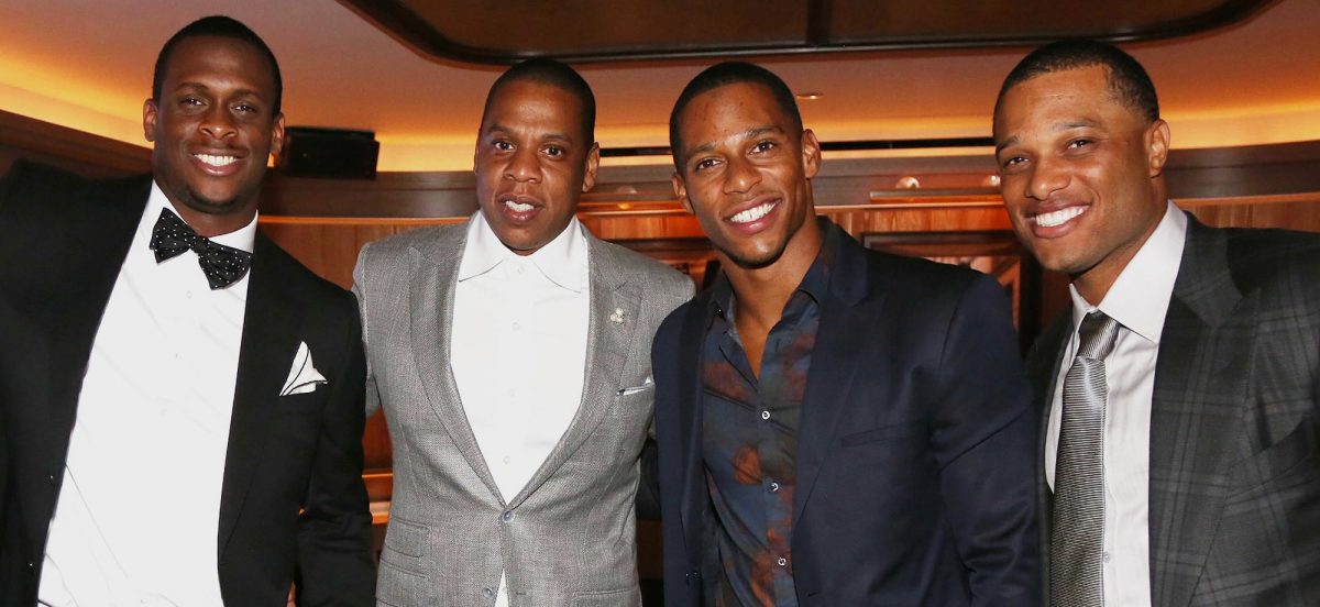 Jay-Z with Athletes - Sports Illustrated