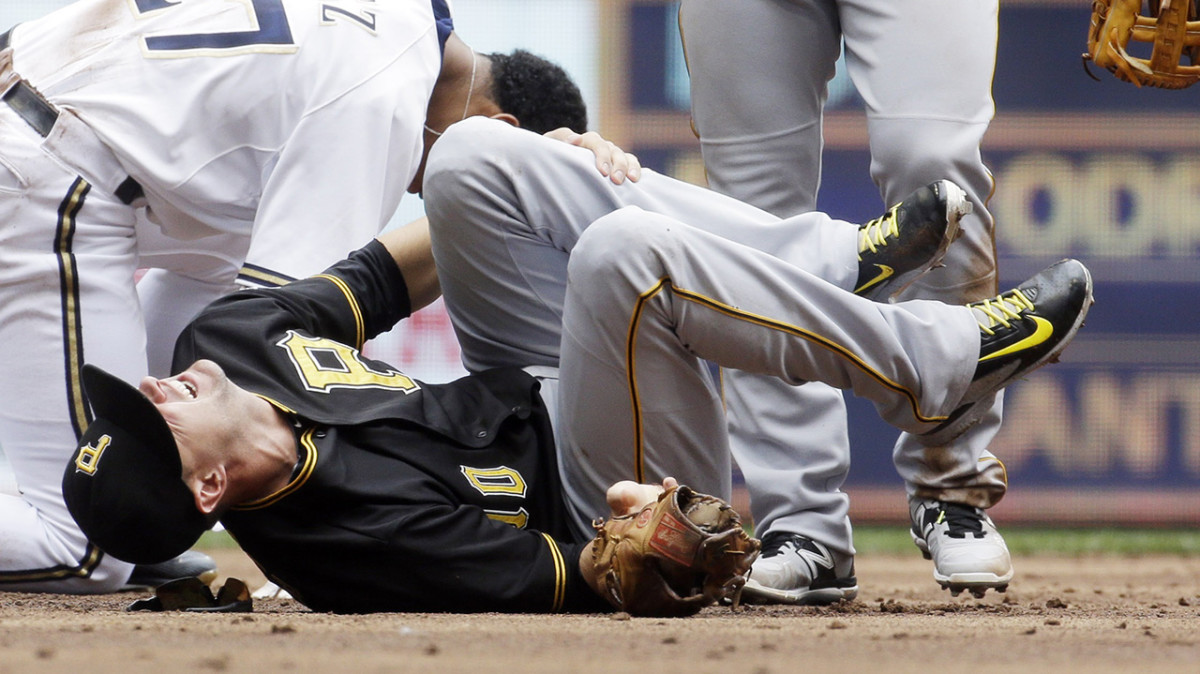 Pirates swept by Brewers; Jordy Mercer injured, Sports