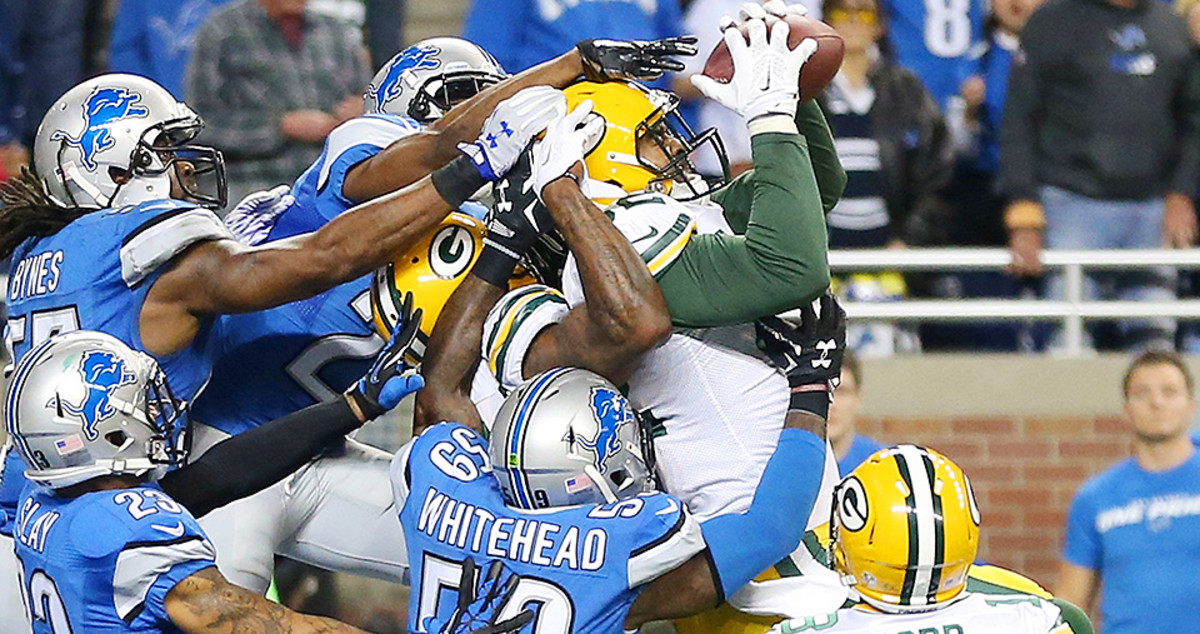 Lions vs. Packers (Week 10), Aaron Rodgers vs. Calvin Johnson Mini Replay