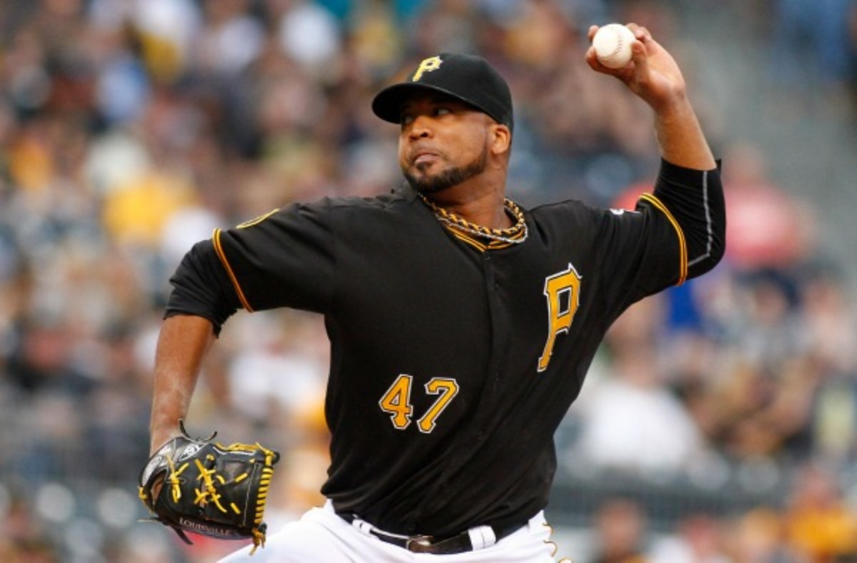 Pirates' Francisco Liriano exits with injury against Cubs - Sports ...