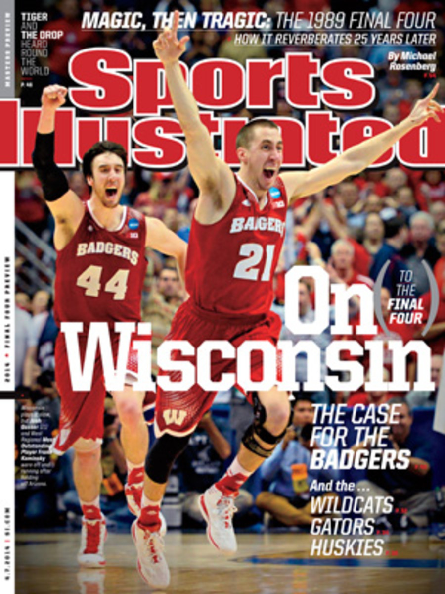 Kaminsky and teammate Josh Gasser appear on the cover of SI this week.