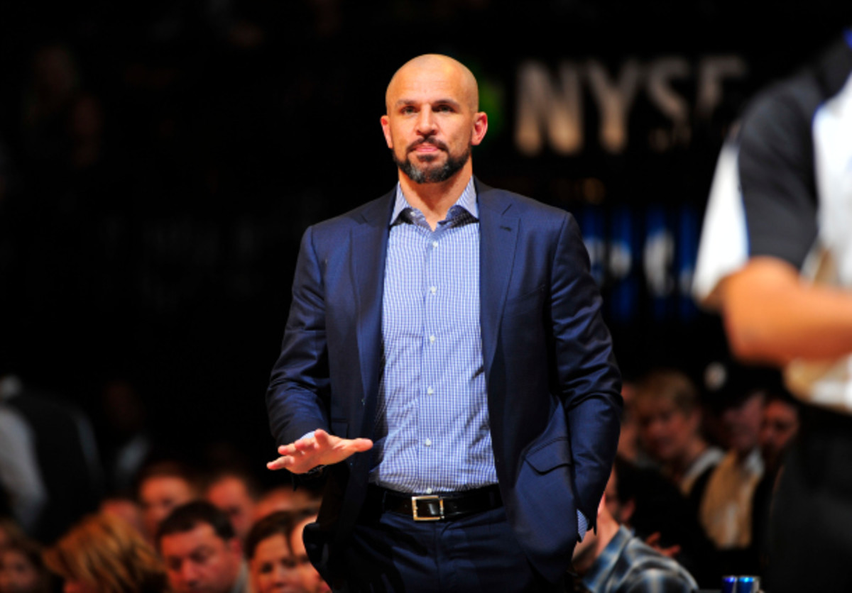 Jason Kidd has kept the Nets on balance this season. (David Dow/NBAE via Getty Images)