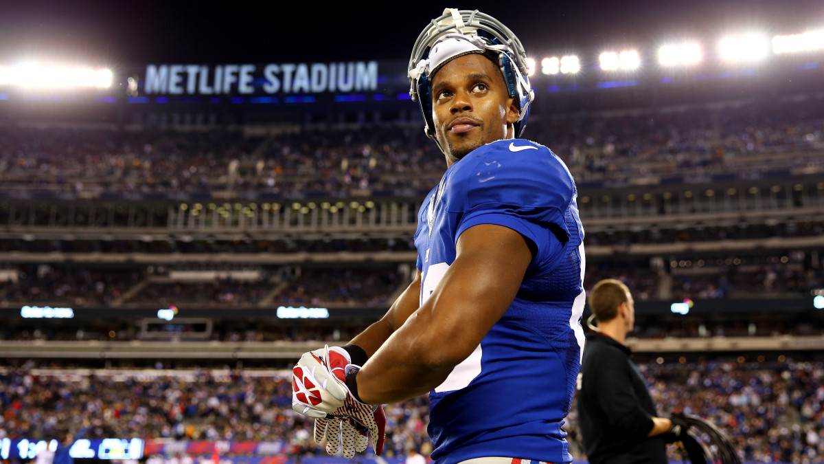 21 Aug, 2010: New York Giants wide receiver Victor Cruz (3