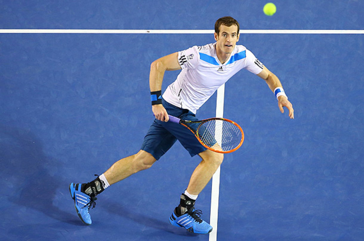 Andy Murray and the British Davis Cup team takes on the U.S. in a first-round tie Friday. (Quinn Rooney/Getty Images)