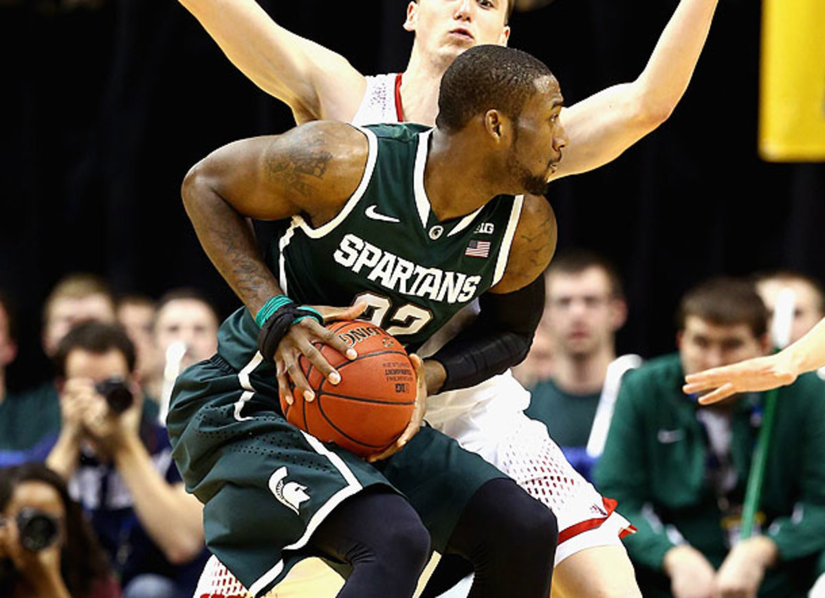 Branden Dawson has injected life into the Spartans since he returned from a hand injury. (Andy Lyons/Getty Images)