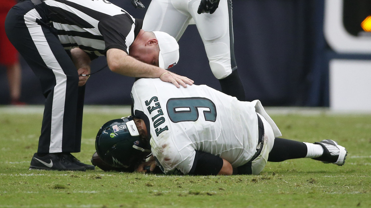 Nick Foles injury: Jaguars QB breaks left clavicle vs. Chiefs - Sports  Illustrated