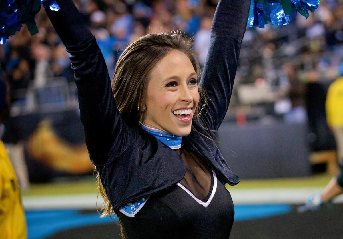 Jennifer: former Carolina Panthers cheerleader, mechanical engineer! -  Science Cheerleaders