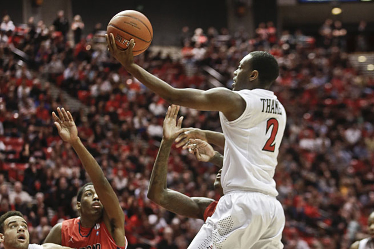 Xavier Thames and San Diego State are tourney locks and might even have a chance at being a top seed.