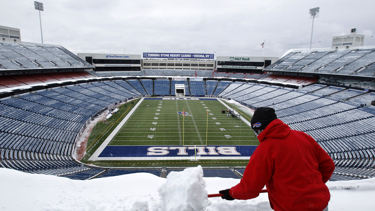 Bills Share Wild Photos From Stadium Amid Huge Snowstorm in Buffalo -  Sports Illustrated