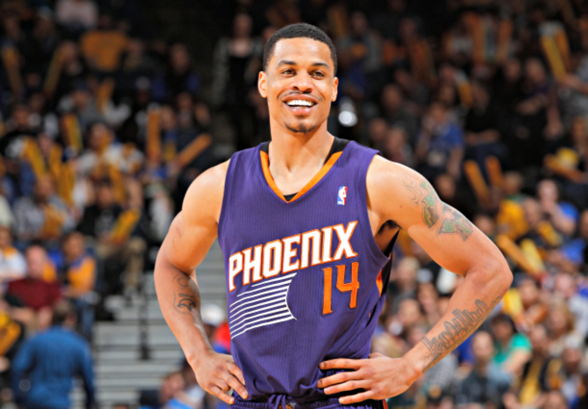 This season has been all smiles for Suns guard Gerald Green. (Rocky Widner/NBAE via Getty Images)