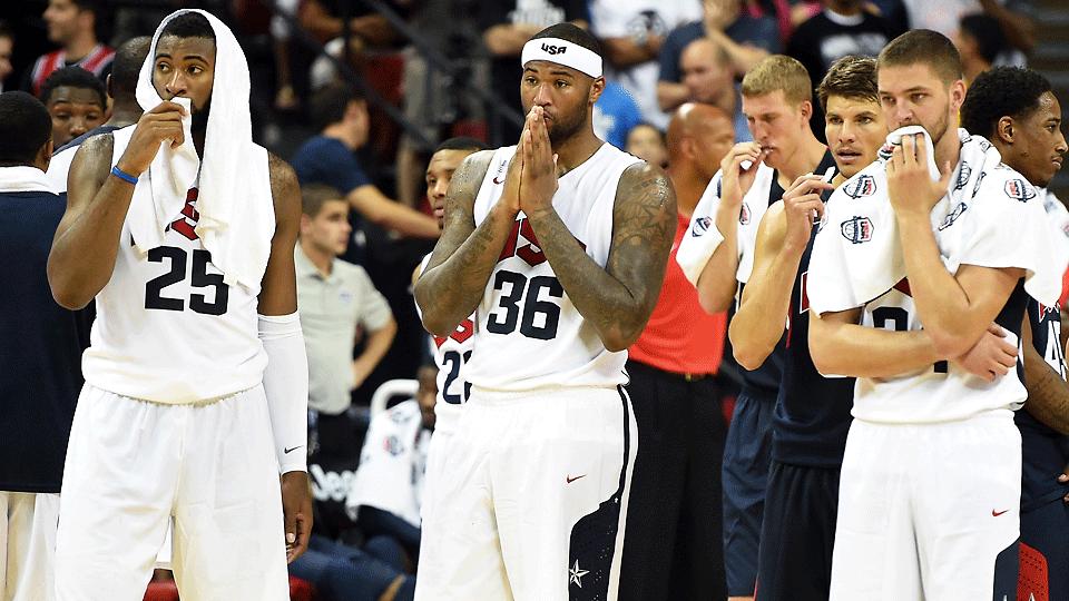 Paul George injury ends USA basketball scrimmage