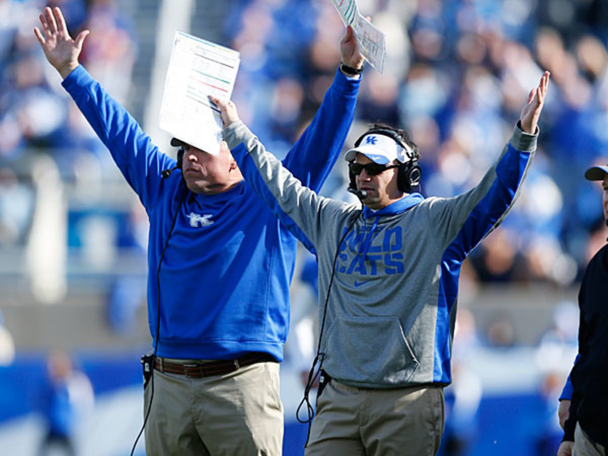 Neal Brown (right)