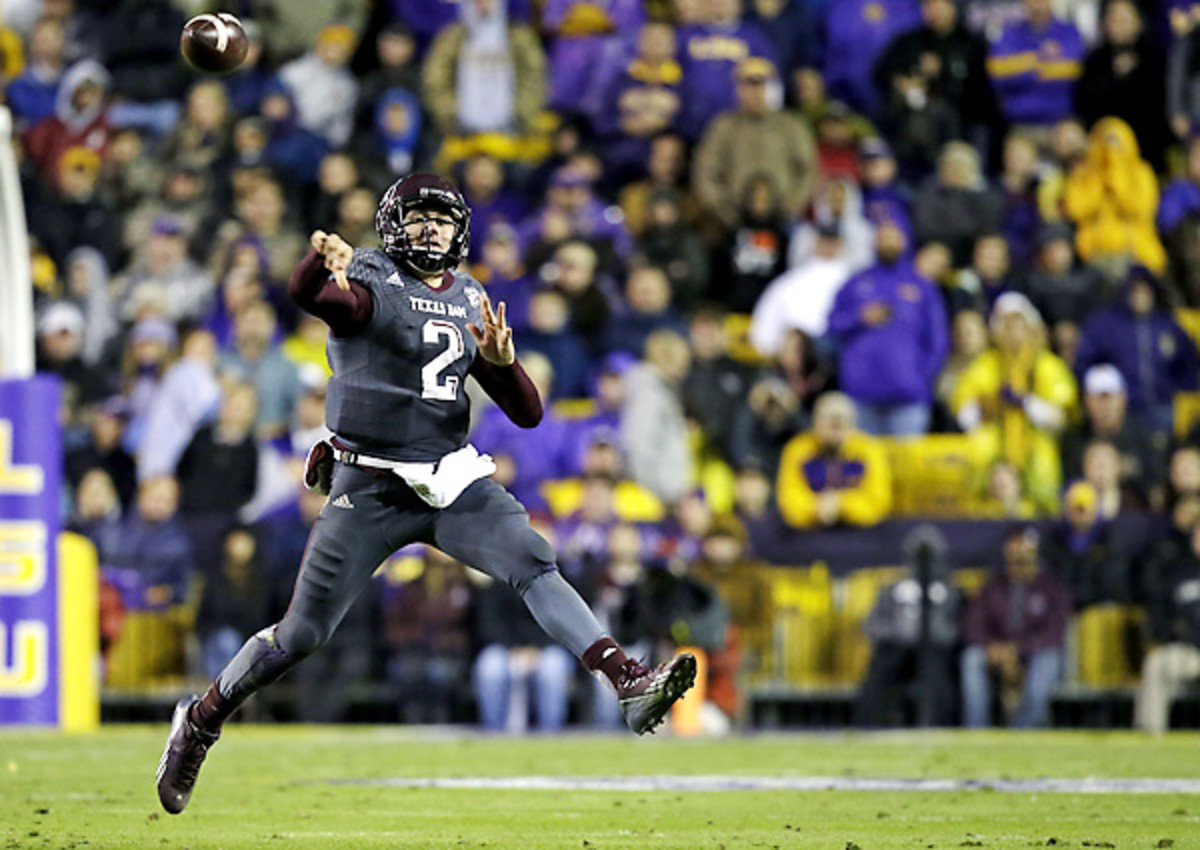 Johnny Manziel will likely go in the top half of the first round of the NFL Draft.