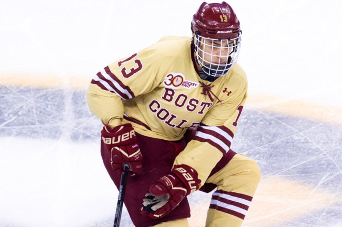 Former Boston College star Johnny Gaudreau leaving Flames to join